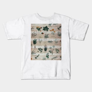 Plants Pattern Kids T-Shirt
